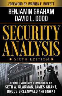 Security Analysis by Benjamin Graham cover image